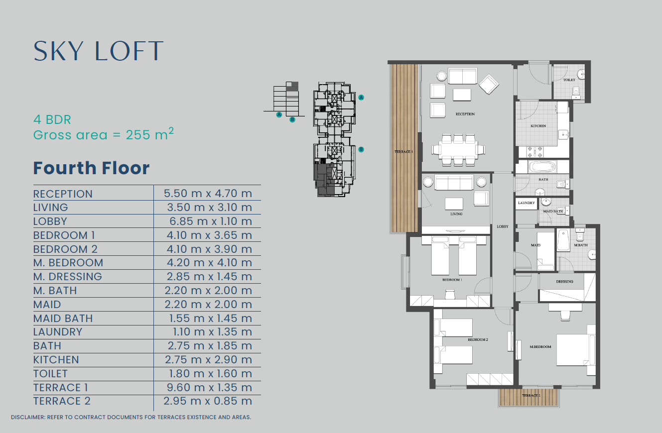 Floor plan for penthouse at Mountain View iCity October