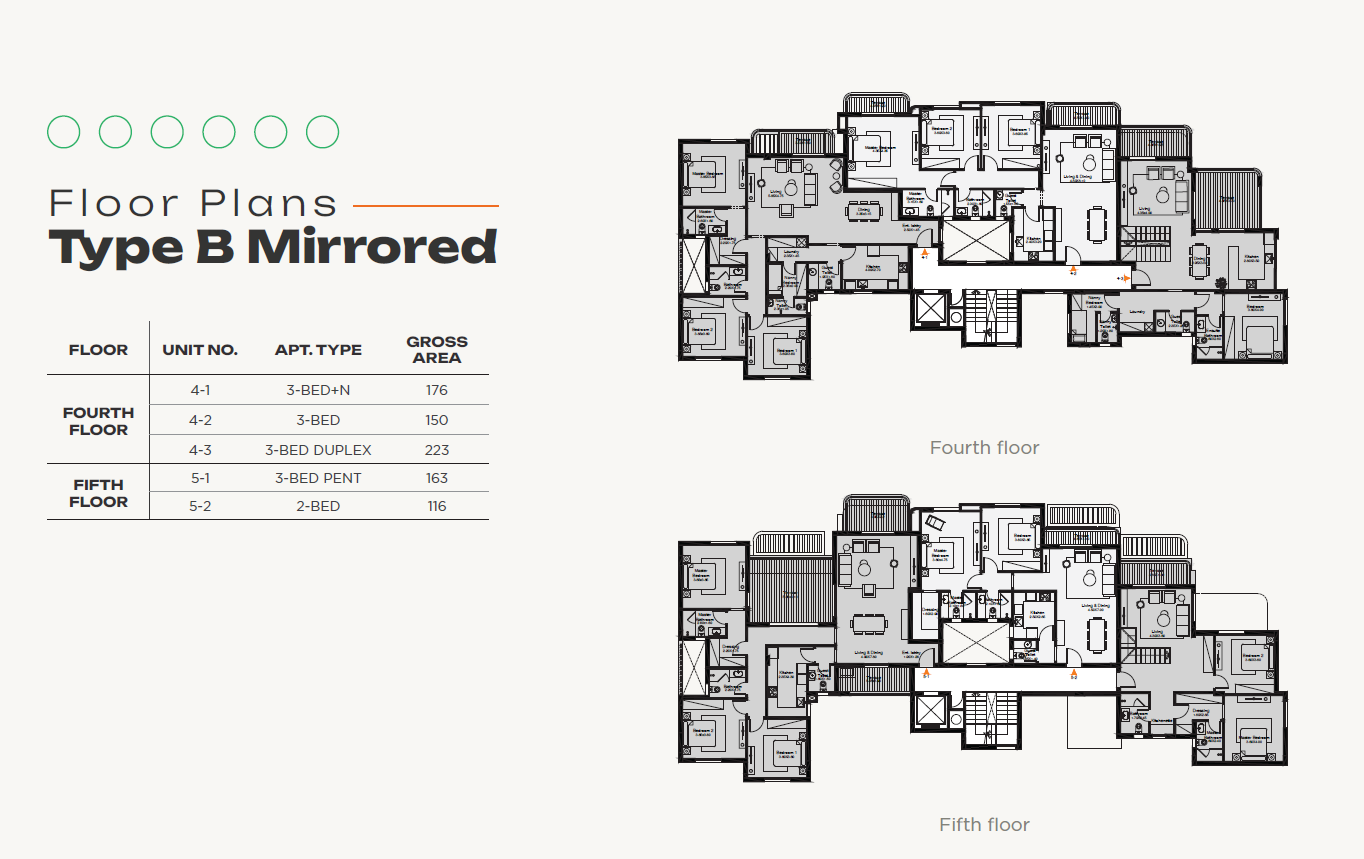 Floor plan for apartment at O West Orascom