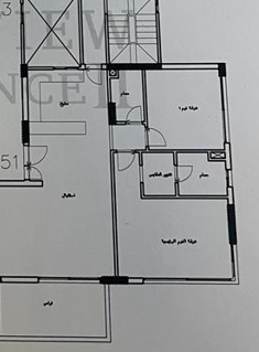 Floor plan for apartment at Lake view Residence 2