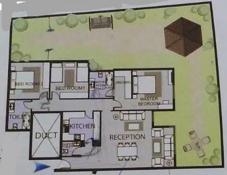 Floor plan for apartment at Sun Capital
