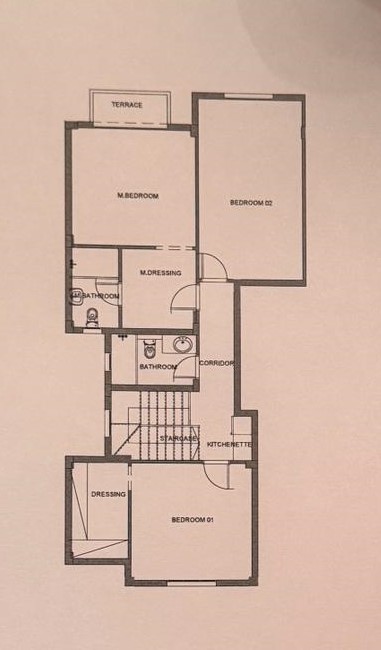 Floor plan for duplex at Mountain View iCity October