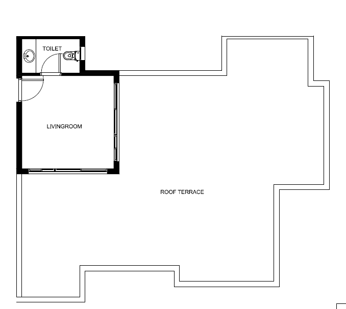 Floor plan for apartment at Mountain View iCity October