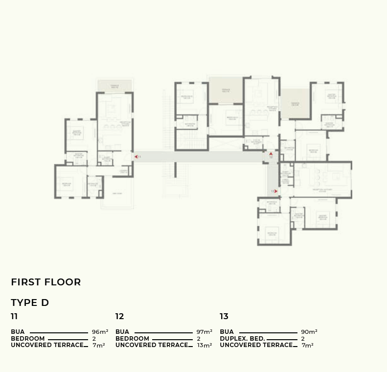 Floor plan for chalet at DUA