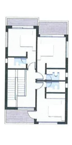 Floor plan for villa at Silversands