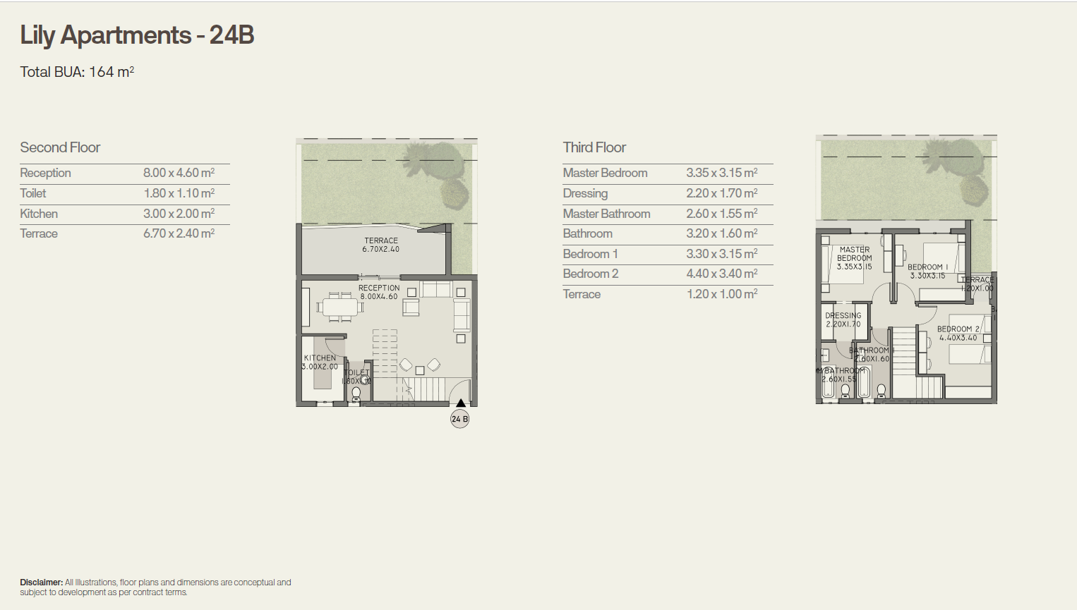 Floor plan for duplex at Taj City