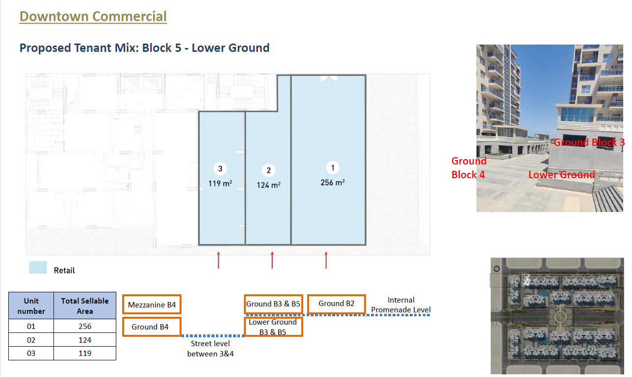 Floor plan for  at Downtown New Alamein