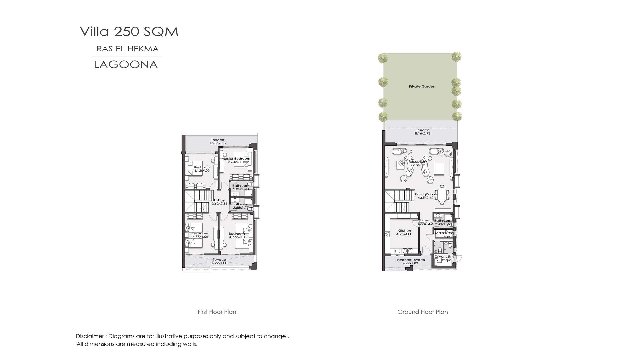 Floor plan for  at Lagoona - La Vista Ras El Hekma
