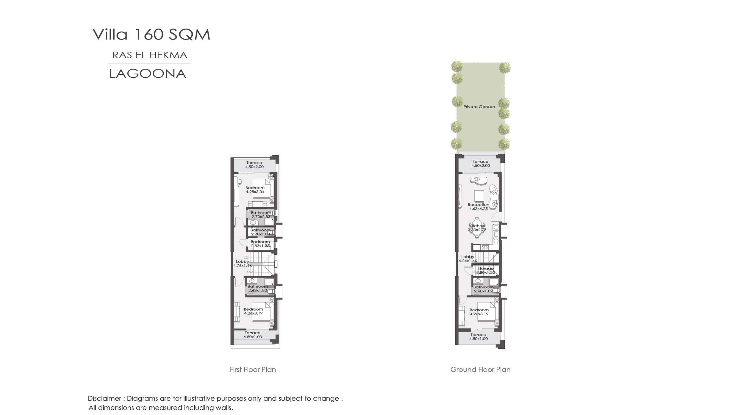Floor plan for  at Lagoona - La Vista Ras El Hekma