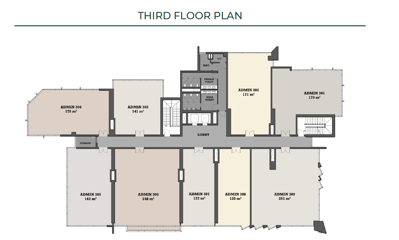 Floor plan for  at The View Waterway