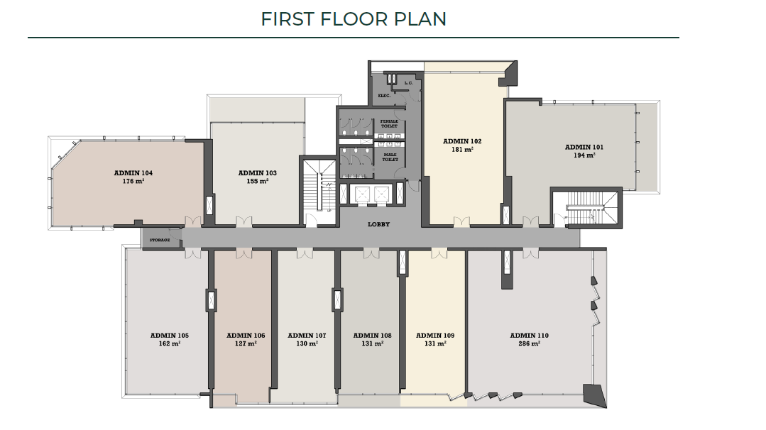 Floor plan for apartment at The View Waterway