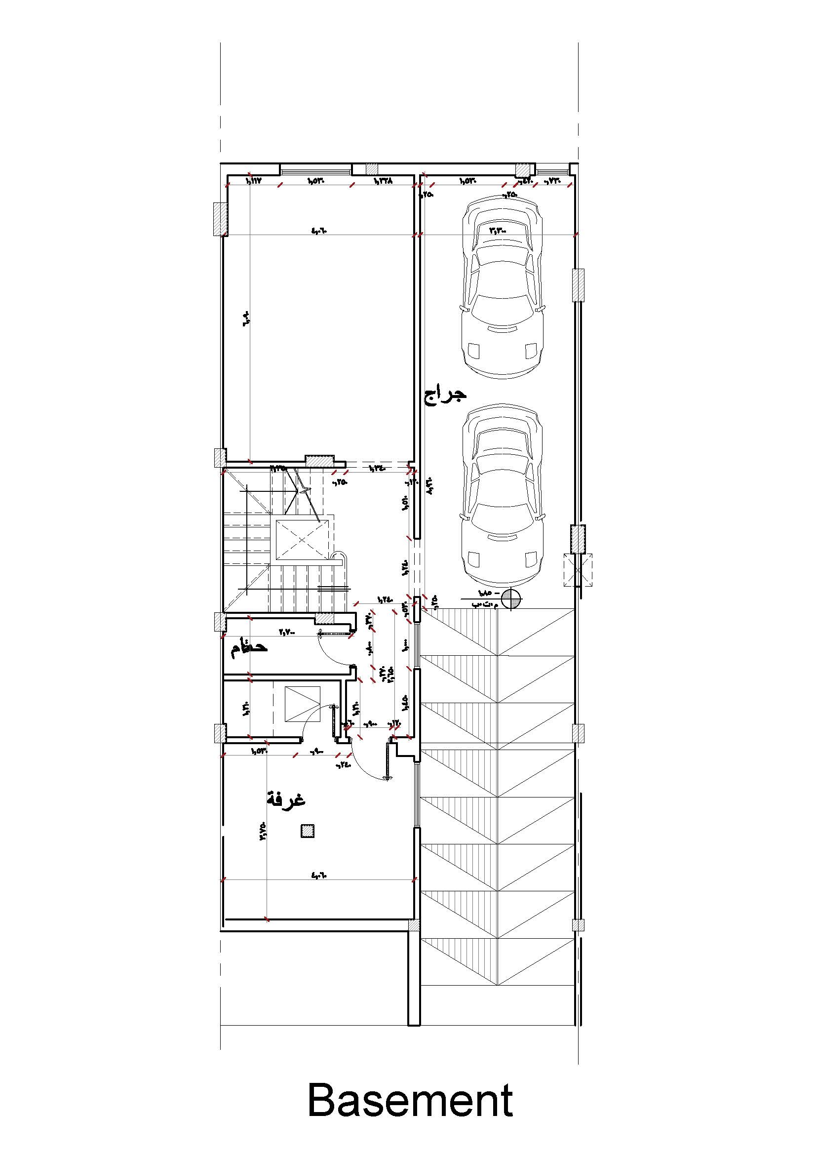 Floor plan for townhouse at Rock Eden