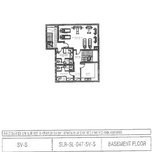 Floor plan for villa at Swanlake Residences