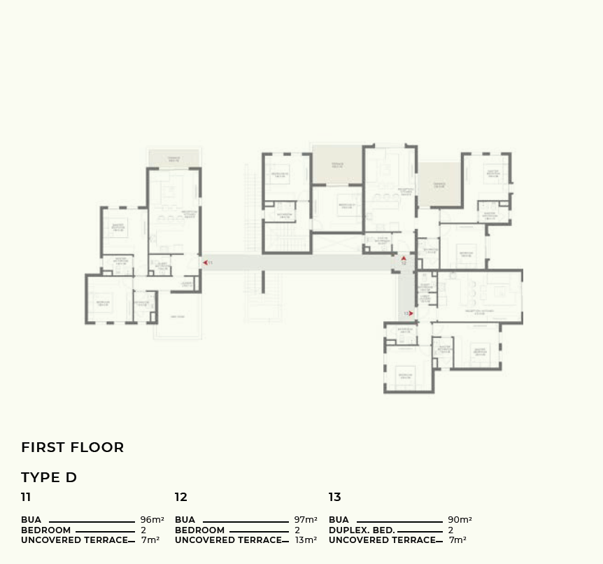 Floor plan for chalet at DUA