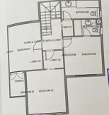 Floor plan for duplex at Aliva Mountain View Mostakbal City