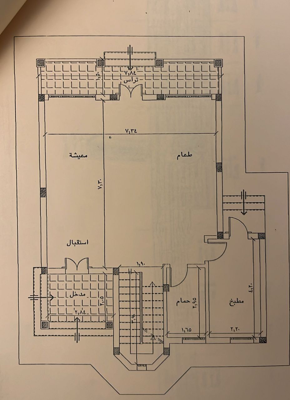 Floor plan for villa at Stella Heliopolis