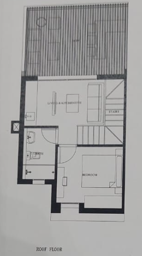 Floor plan for townhouse at LVLS Mountain View