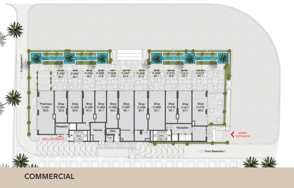 Floor plan for  at Solano