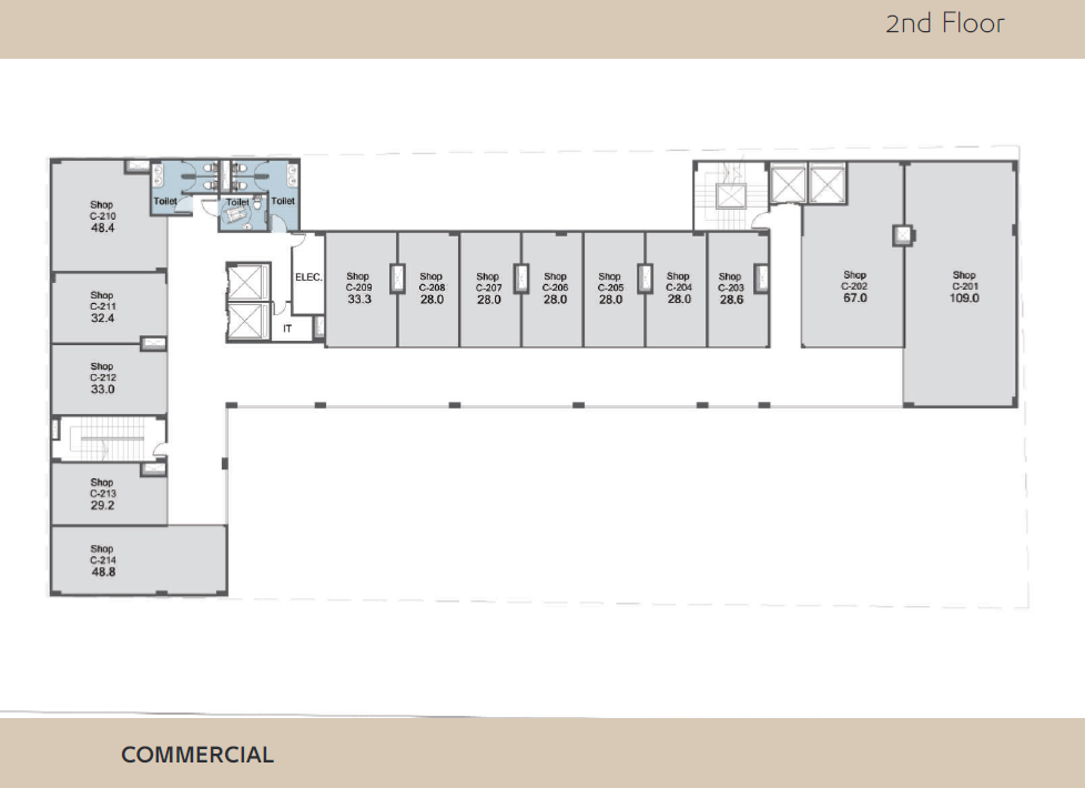 Floor plan for  at Dorado