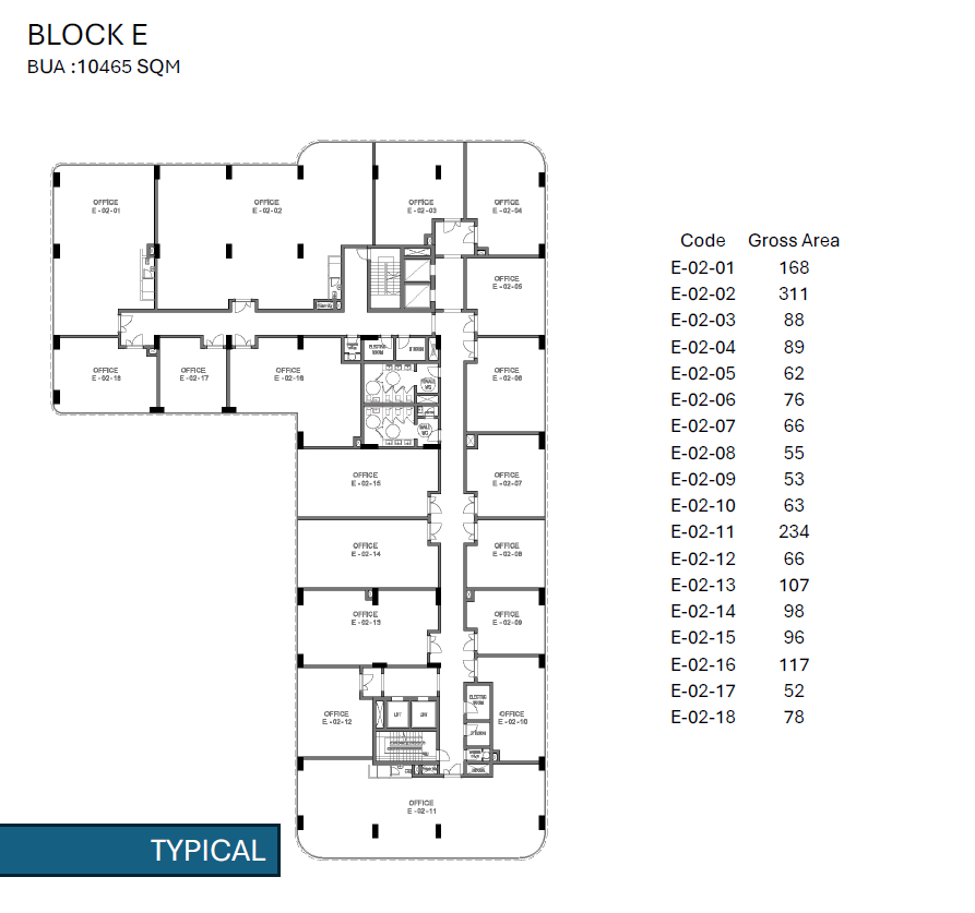 Floor plan for  at Saada