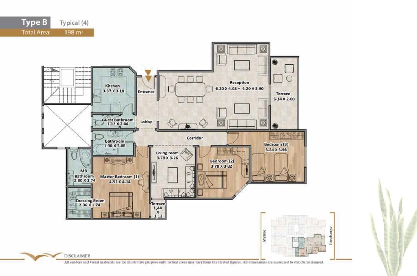 Floor plan for apartment at Rock Eden