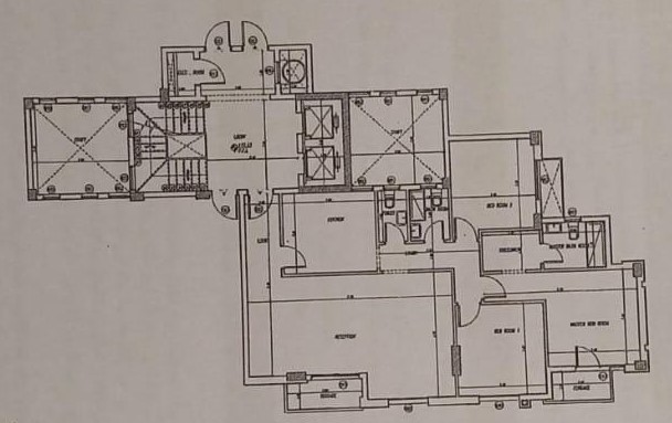 Floor plan for apartment at Sun Capital