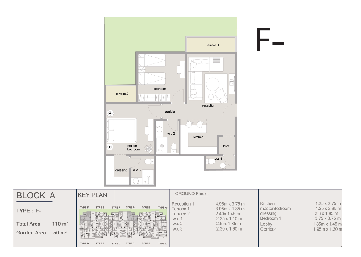 Floor plan for apartment at Ri8