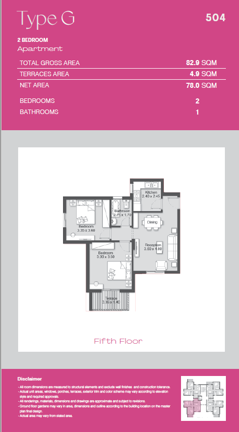 Floor plan for penthouse at Ashgar City