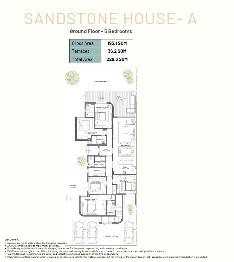 Floor plan for chalet at June