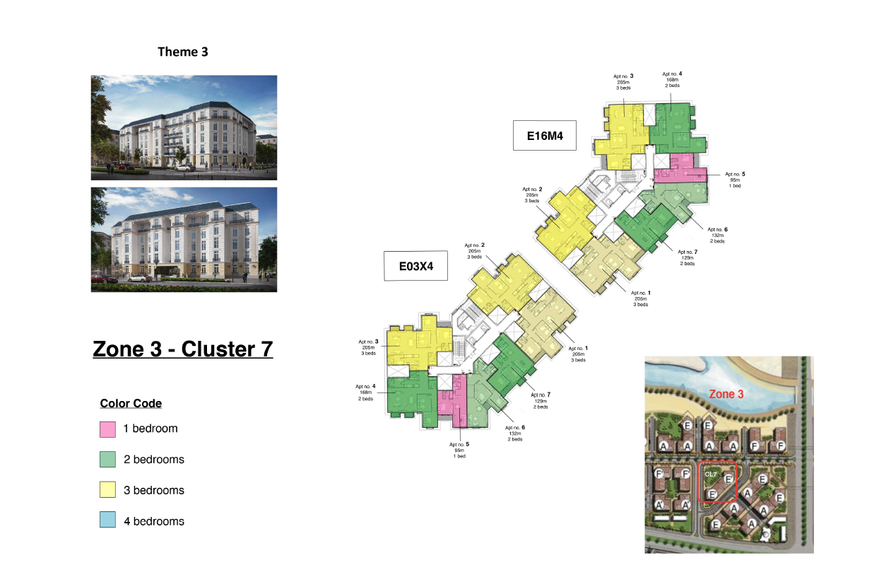 Floor plan for apartment at Il Latini SED