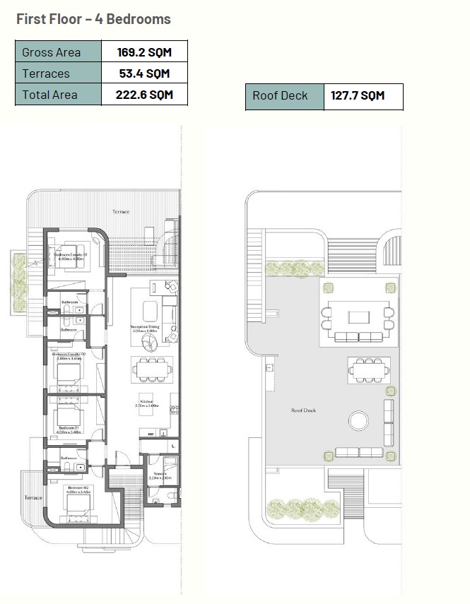 Floor plan for chalet at June