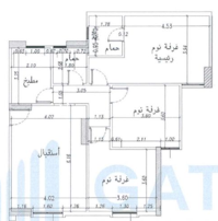 Floor plan for apartment at Venia