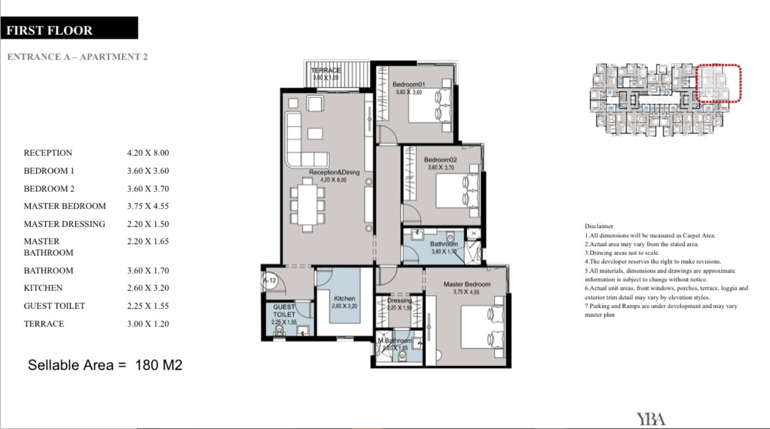 Floor plan for apartment at Monark Residence