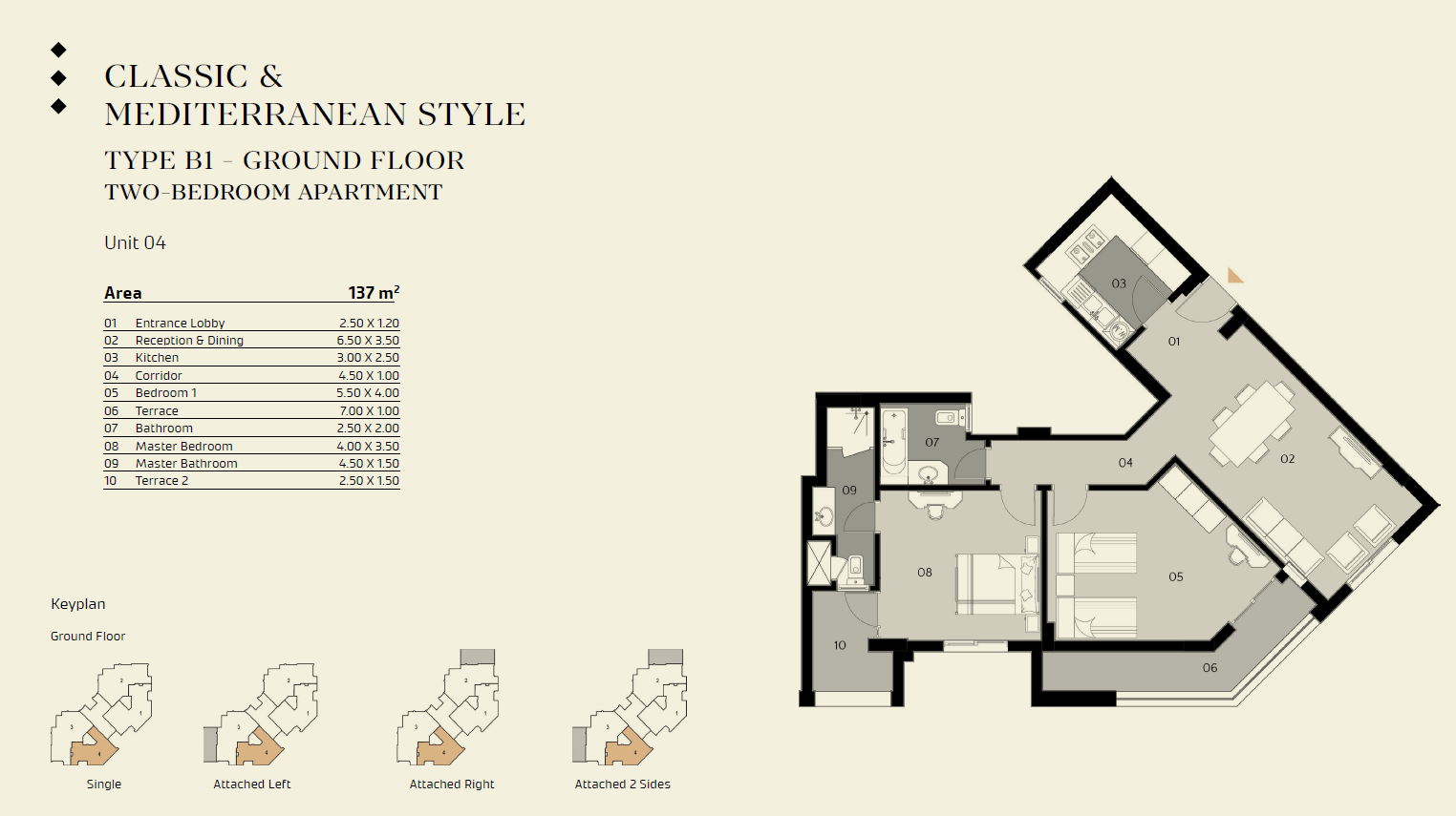 Floor plan for apartment at Al Maqsad Residences