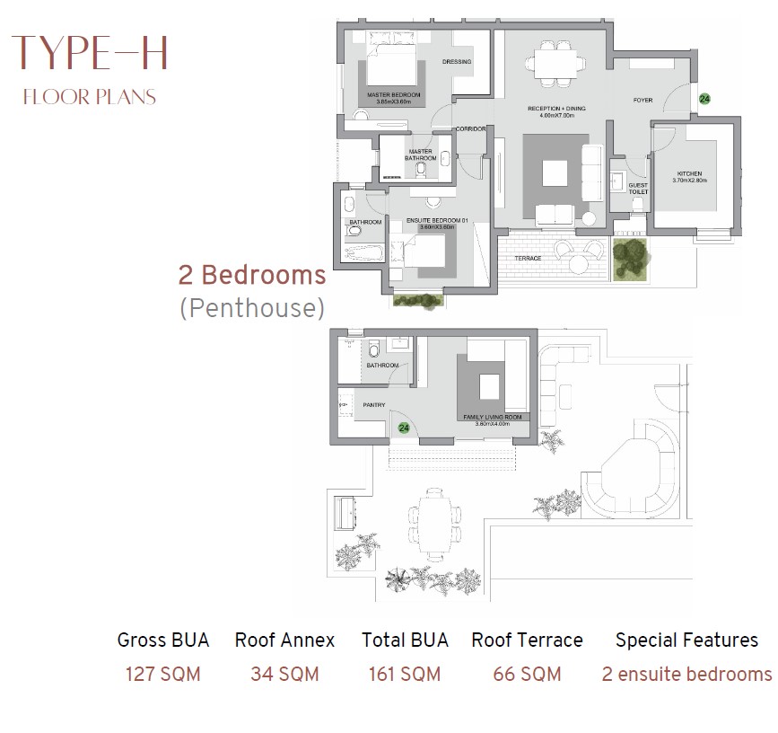 Floor plan for apartment at Estates Residence - Nobu