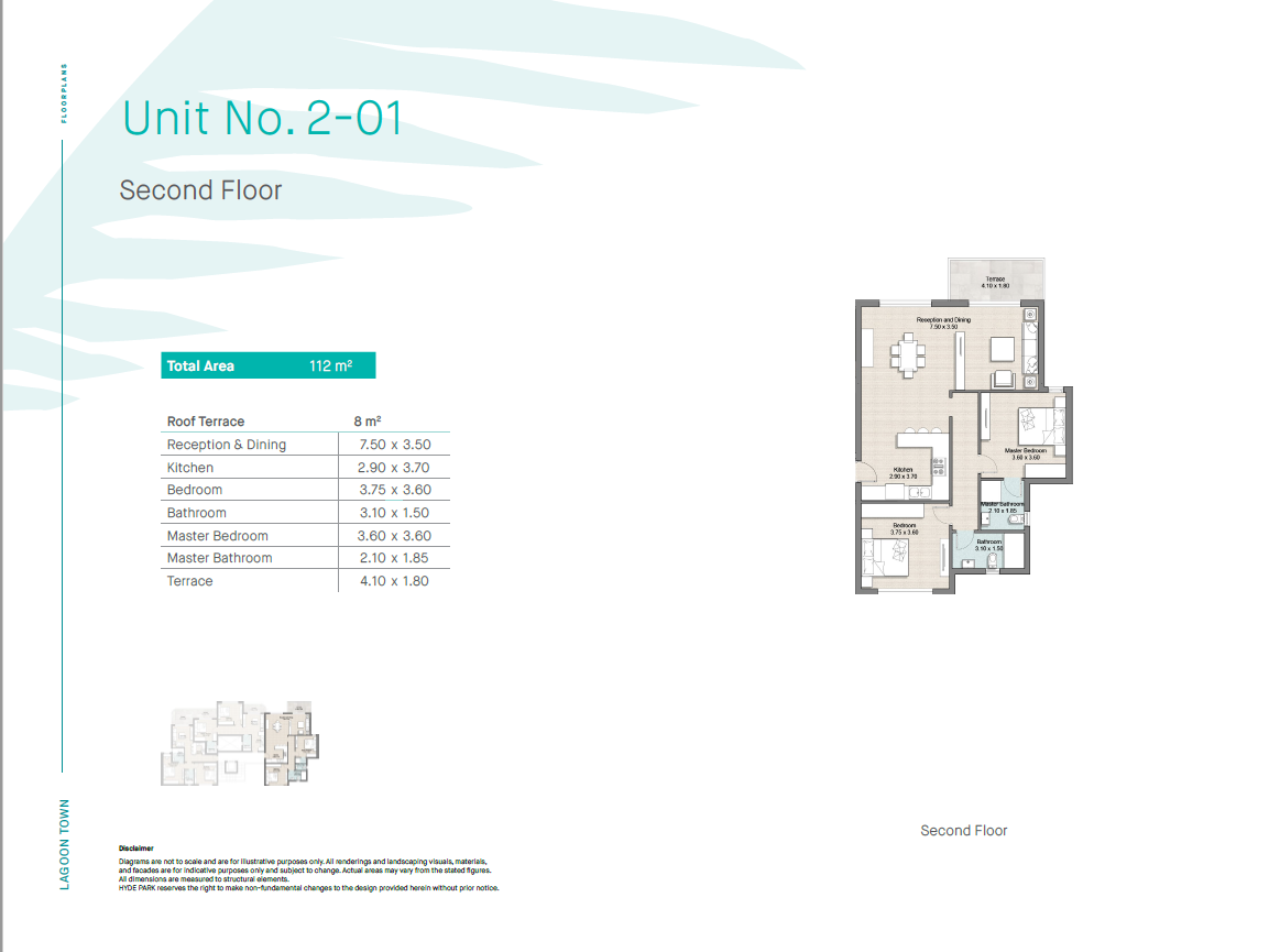 Floor plan for chalet at Hyde Park North - Seashore