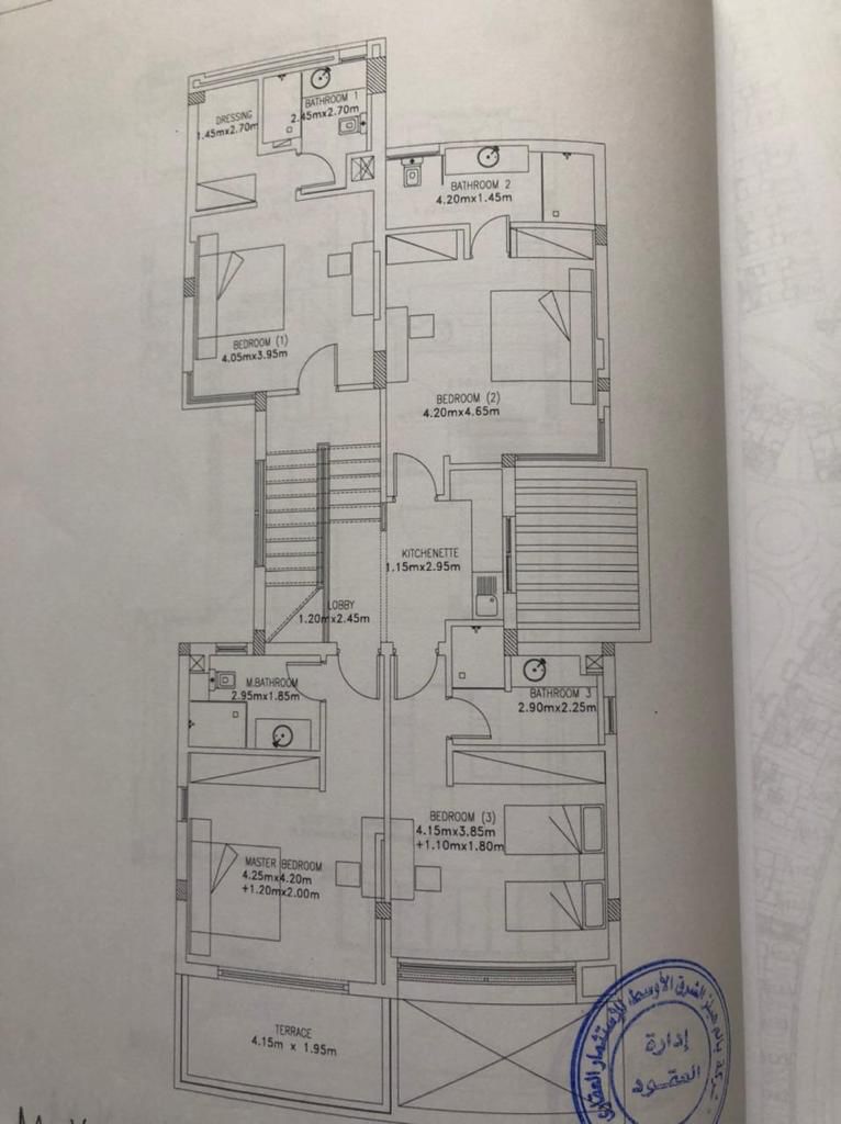 Floor plan for villa at Hacienda Bay