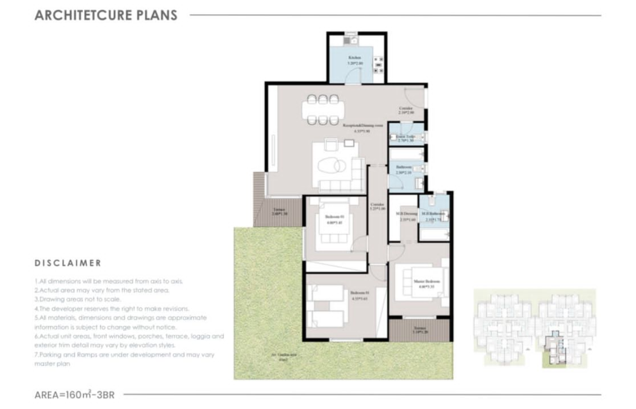 Floor plan for apartment at Acasa Mia