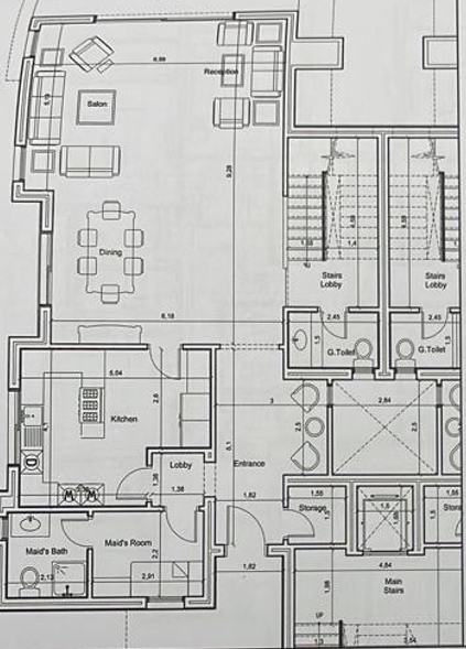 Floor plan for apartment at New Giza