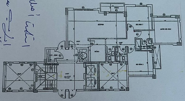 Floor plan for apartment at Sun Capital