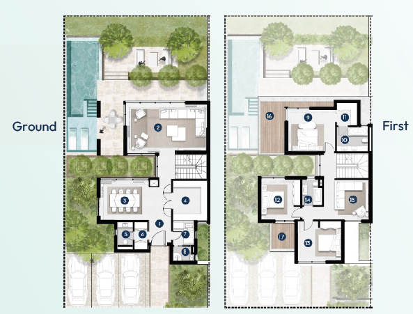 Floor plan for  at Solana