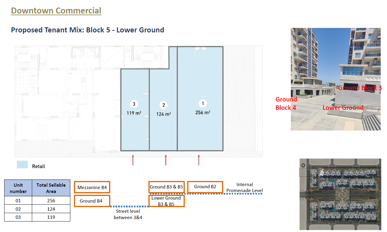 Floor plan for  at Downtown New Alamein