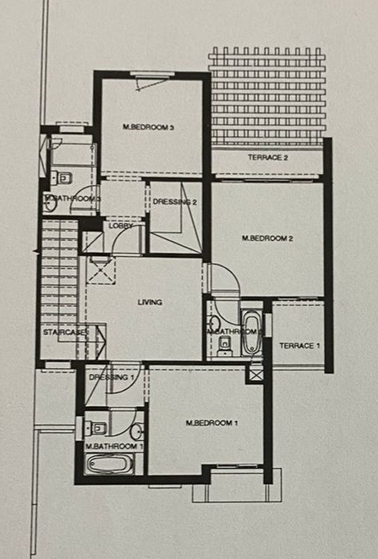 Floor plan for  at Mountain View Ras El Hekma