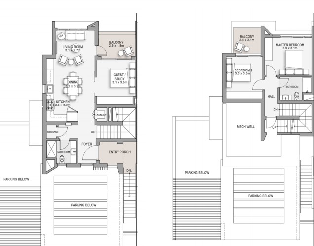 Floor plan for  at Altea Marassi
