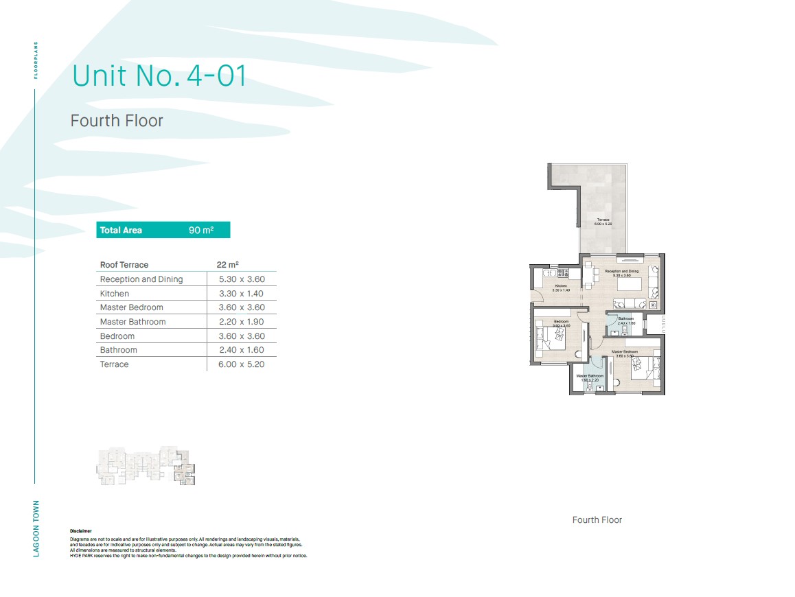 Floor plan for chalet at Hyde Park North - Seashore