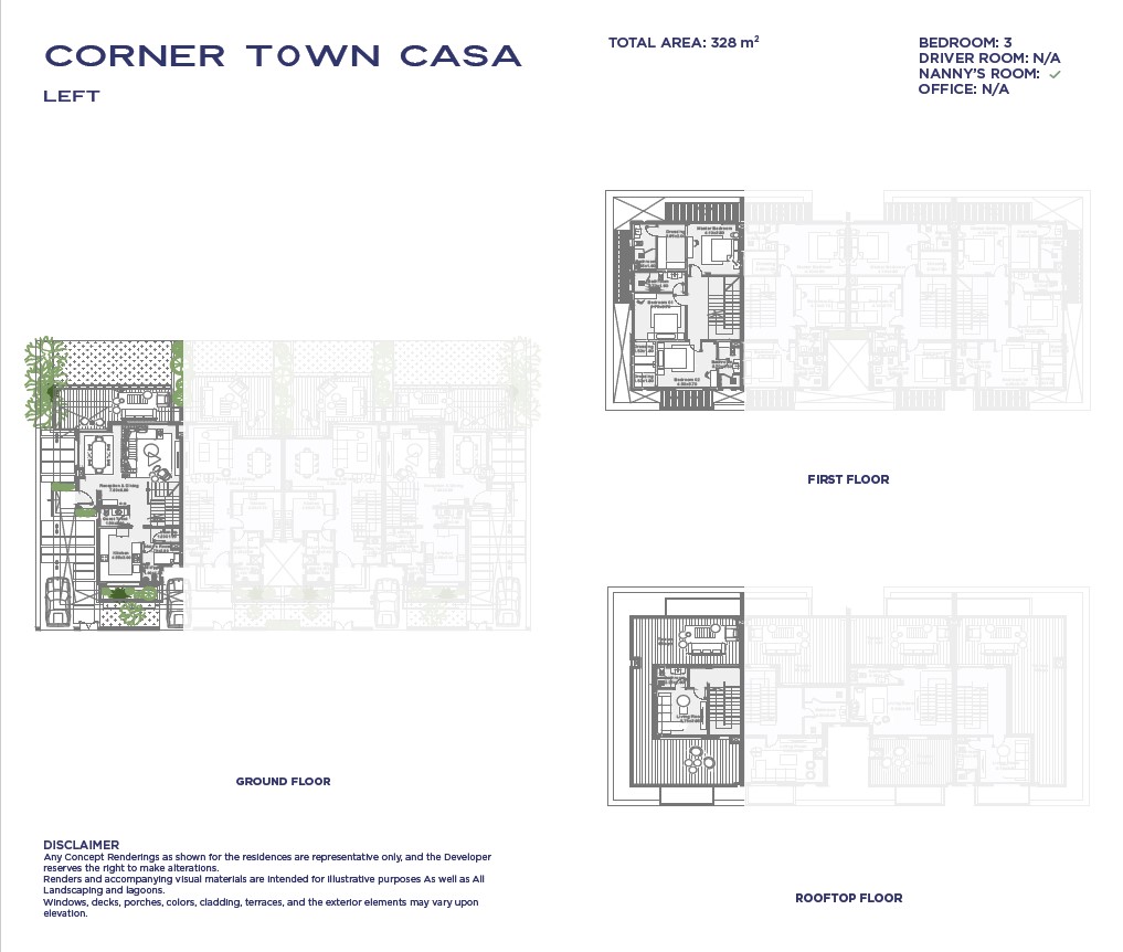 Floor plan for townhouse at Stei8ht