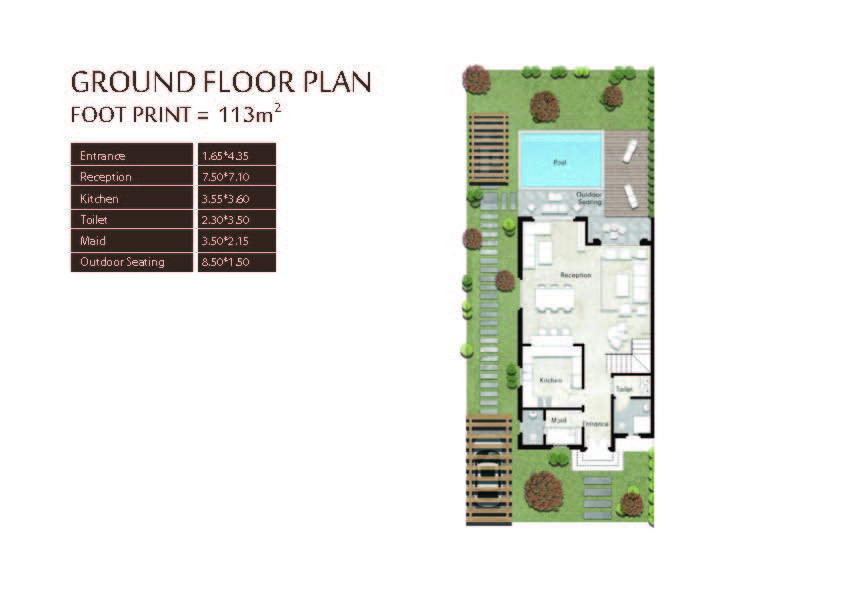 Floor plan for  at The 8 Extension