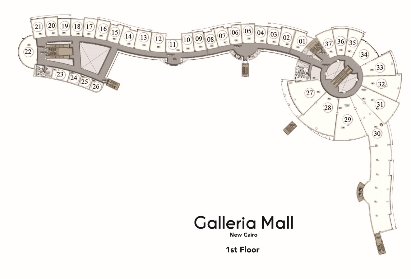 Floor plan for  at Galleria Mall