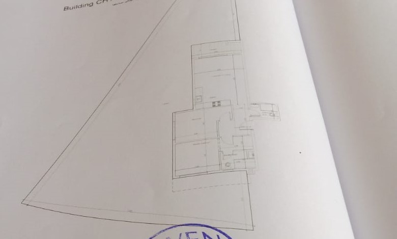 Floor plan for chalet at Cali Coast Ras El Hekma