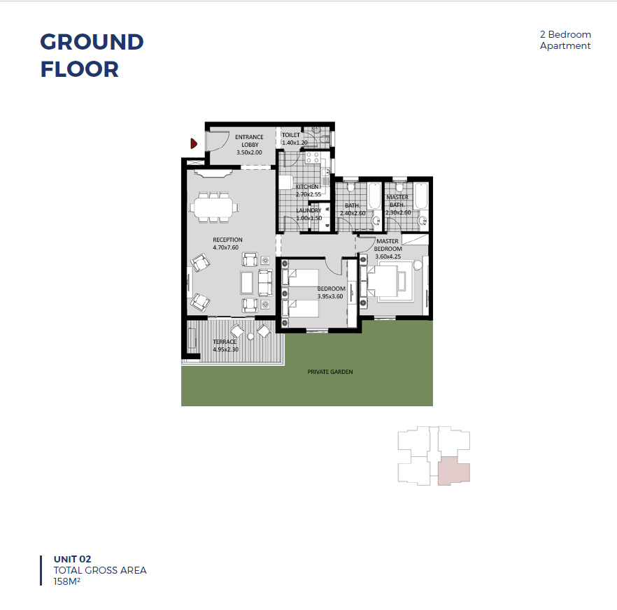 Floor plan for apartment at October Plaza