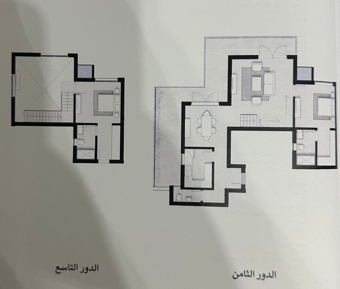 Floor plan for duplex at ZED